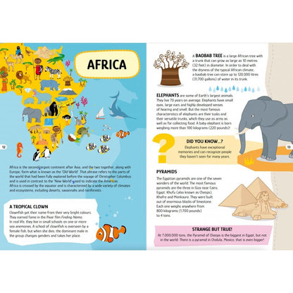 Sassi Travel, Learn and Explore - The Earth Puzzle, 200 pcs