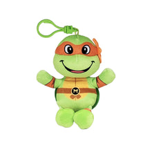 Ty Beanie Babies Clip Michelangelo Teenage Mutant Ninja Turtle - 8.5cm Soft Plush Clip