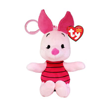 Ty Beanie Babies Clip Winnie the Pooh Piglet - 8.5cm Soft Plush Clip