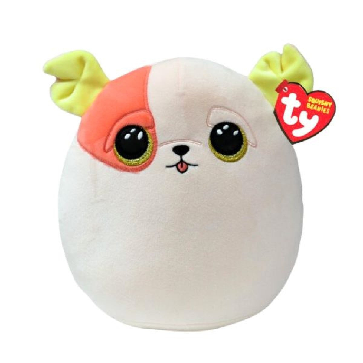 TY Squishy Beanies - Patch the Pug Small 25cm