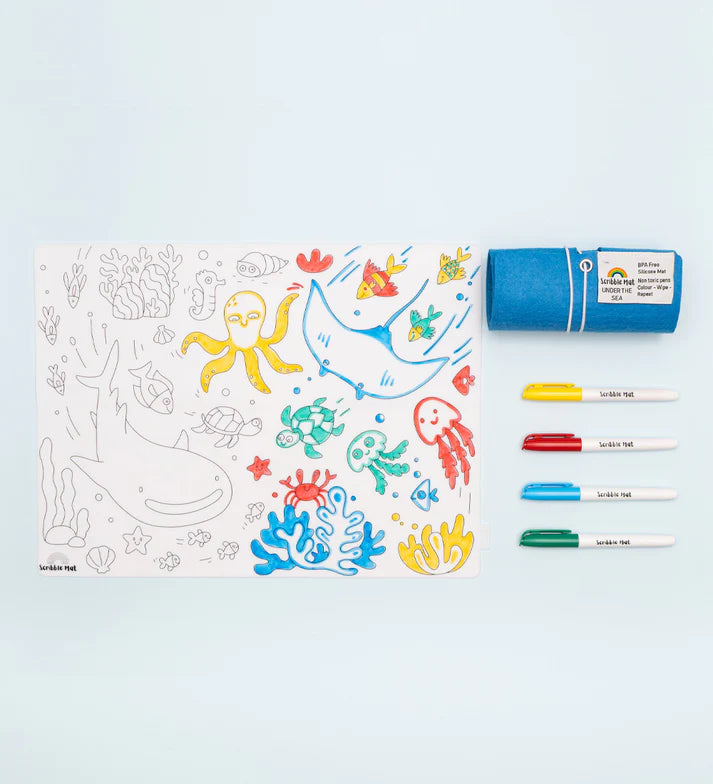 Scribble Mat The Originals - Under the Sea