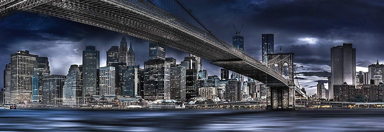Schmidt 1000pc - Voss New York Dark Night Panoramic Puzzle