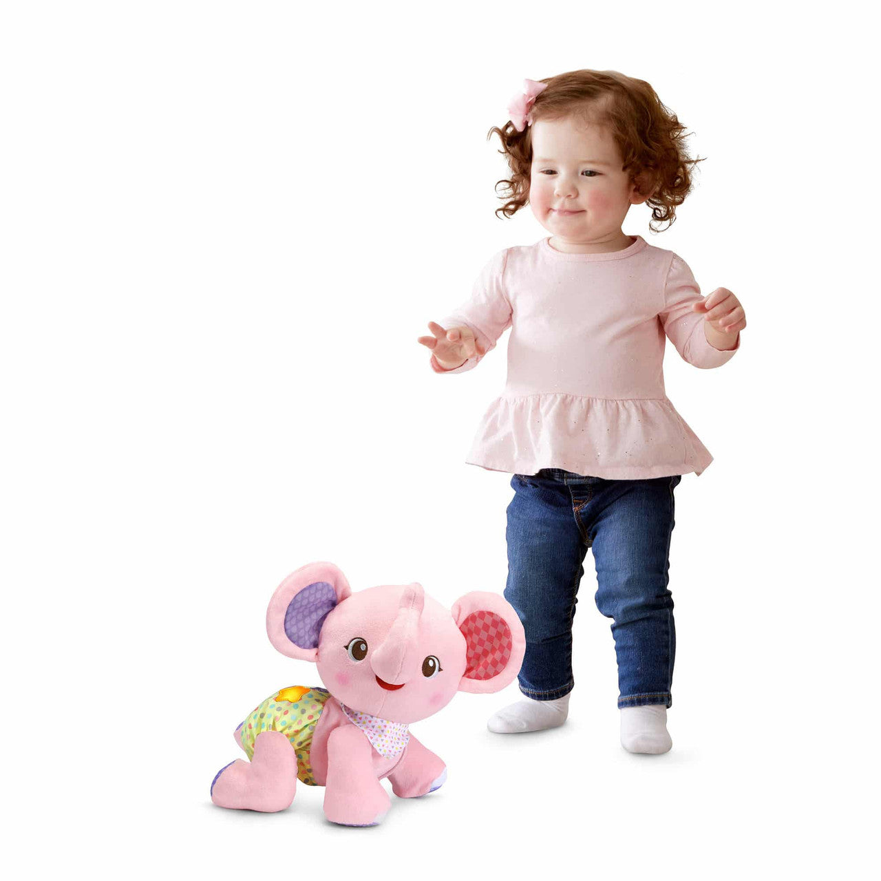 VTech - Crawl with Me Elephant Pink