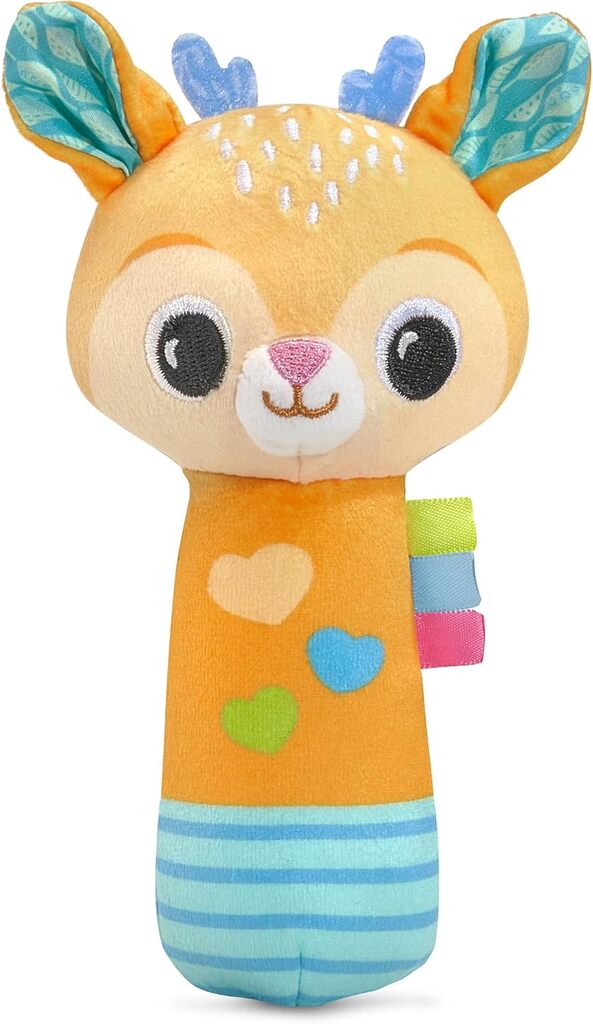 Forest Pals First Discoveries Set packaging showing the baby sensory gift contents and age guidance