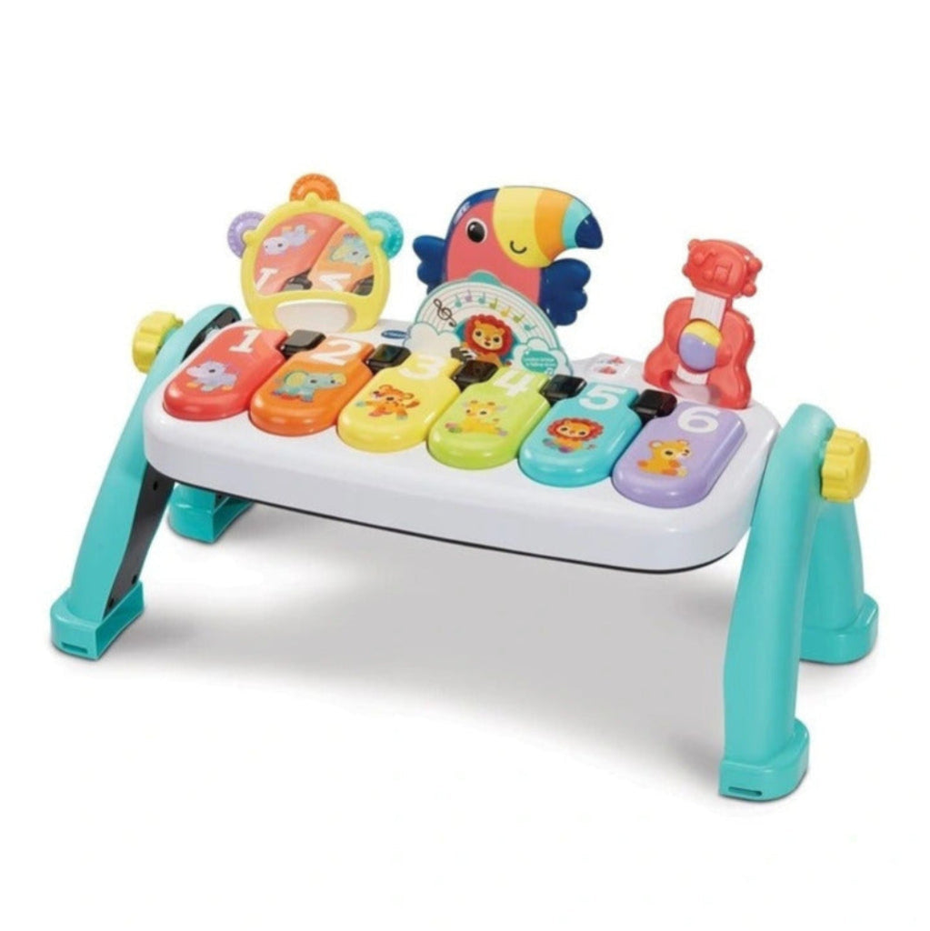 VTech Play Along Music Centre interactive baby music toy with piano guitar and tambourine