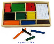 Viga Toys - Wooden Cuisenaire Rods (Maths Blocks) - 308pc