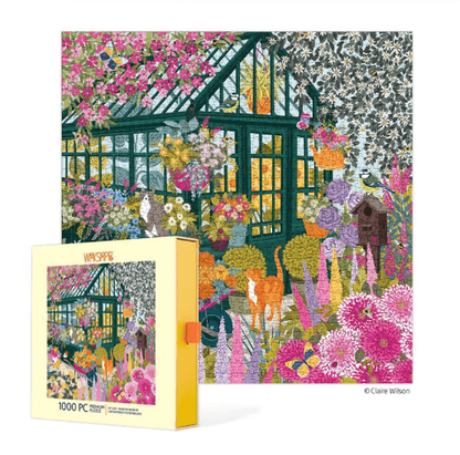 WerkShoppe 1000pc – Spring Greenhouse Puzzle