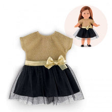 Corolle - Ma Corolle - Gold and Black Party Dress 36cm