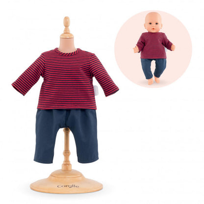 Corolle - Mon Classique Striped T-Shirt & Pants