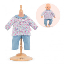 Corolle Mon Classique - Floral Blouse & Pants Set for 42cm Baby Doll