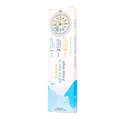 EasyRead Time Teacher Past & To Watch - Red/Blue Face with Navy Strap WATERPROOF