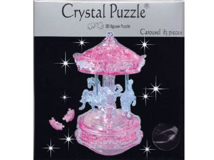 Crystal Puzzle 3D - Carousel 83 pieces