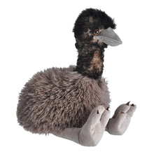 Wild Republic Cuddlekins Emu 30cm realistic Australian bird plush sitting stuffed animal