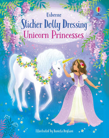 Usborne - Sticker Dolly Dressing - Unicorn Princesses