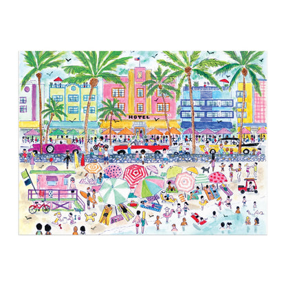 Galison 1000pc - Michael Storrings South Beach Miami Puzzle