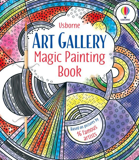 Usborne - Art Gallery Magic Painting Book