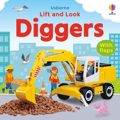 Usborne - Lift and Look Diggers Book