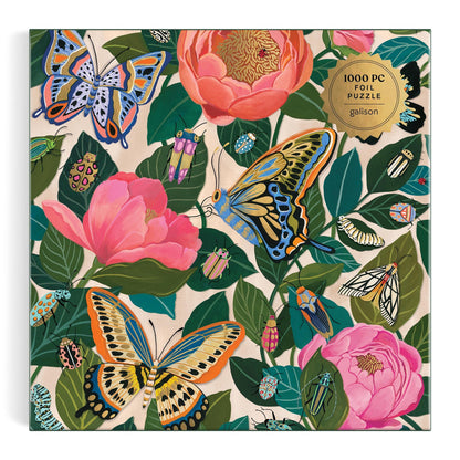 Galison 1000pc - Between the Blooms Foil Puzzle