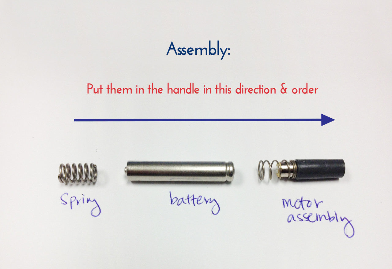 ARK Therapeutic -  Spare Parts Kit for the Z-Vibe®  or Z-Grabber®