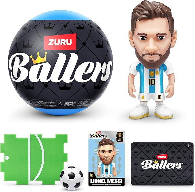 FIFA World Cup 2026 Ballers Series 1 by ZURU surprise capsule with collectible football player figure and accessories