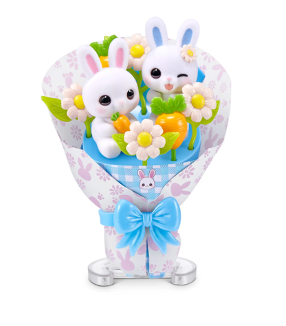 ZURU Mini Brands Create Kawaii Bouquet Series 1 surprise capsule with miniature animal bouquet pieces