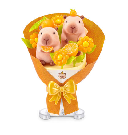 ZURU Mini Brands Create Kawaii Bouquet Series 1 surprise capsule with miniature animal bouquet pieces