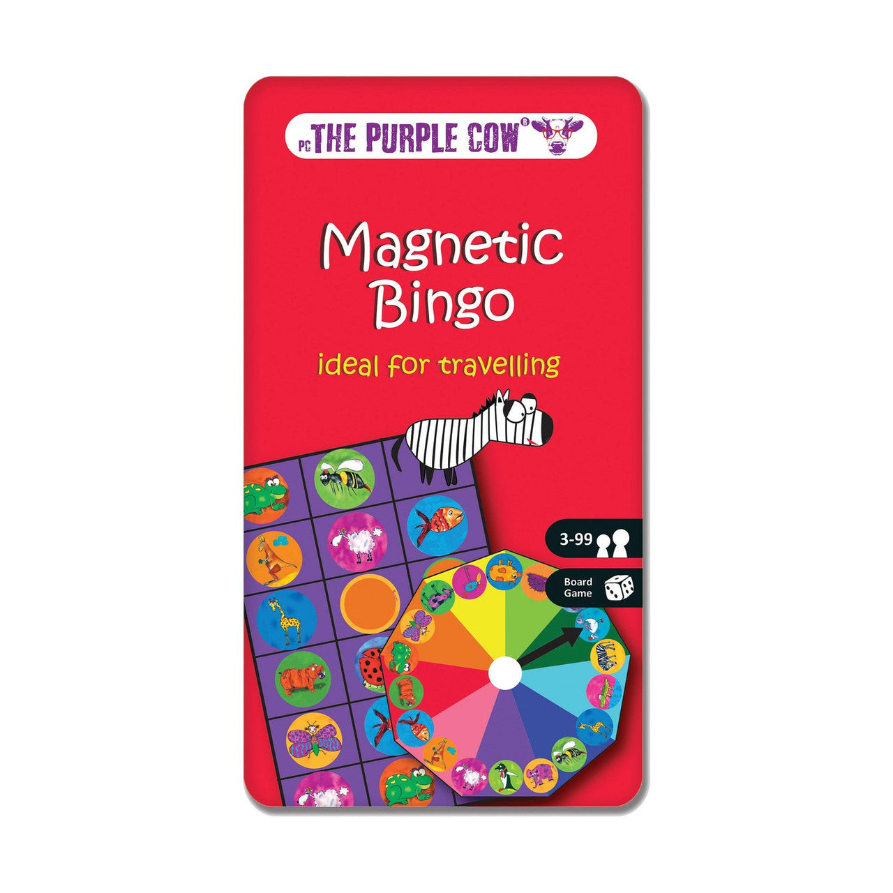 The Purple Cow - Magnetic Travel Game - Bingo